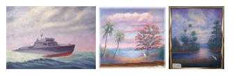 old Florida landscape oil paintings